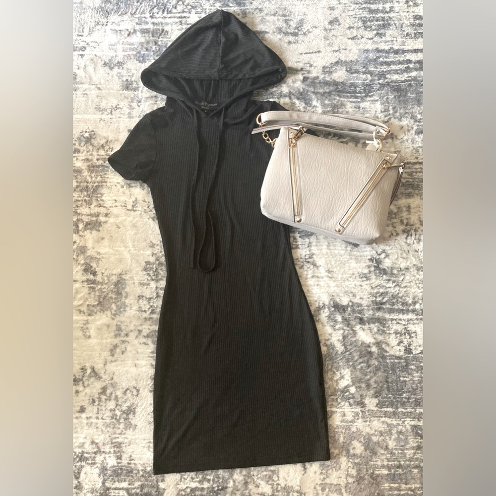 BUNDLE DEAL‼️NWT BLACK HOODED DRESS